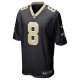 Men's New Orleans Saints Archie Manning Nike Black Retired Player Game Jersey