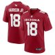 Men's Arizona Cardinals #18 Marvin Harrison Jr. Nike Cardinal Player Game Jersey