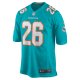 Men's Miami Dolphins Salvon Ahmed Nike Aqua Game Jersey