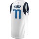 Luka Doncic Dallas Mavericks Fanatics Fast Break Men's Replica Jersey - Association Edition - White