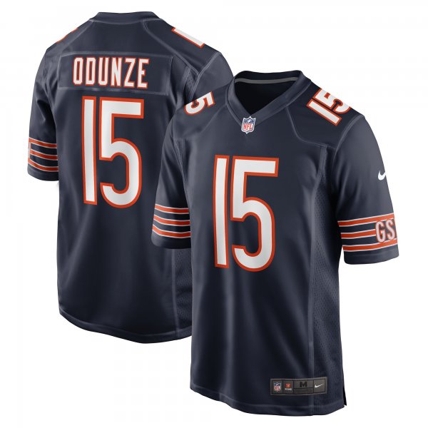 Men's Chicago Bears Rome Odunze Nike Navy 2024 NFL Draft First Round Pick Player Game Jersey