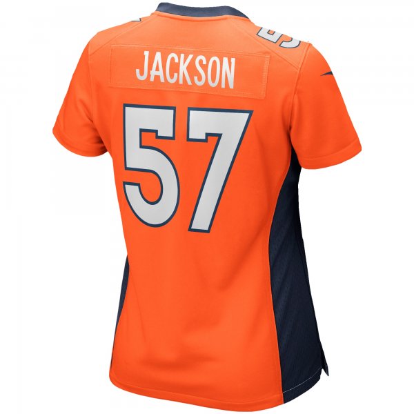 Women's Denver Broncos Tom Jackson Nike Orange Game Retired Player Jersey