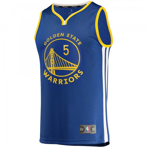 Men's Golden State Warriors Kevon Looney Fanatics Blue Fast Break Replica Jersey - Icon Edition