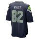 Men's Seattle Seahawks Cody White Nike College Navy  Game Jersey