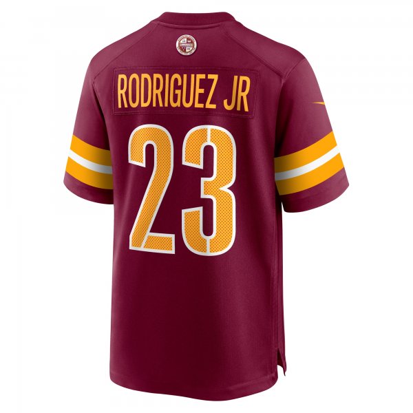 Men's Washington Commanders Chris Rodriguez Jr. Nike Burgundy Team Game Jersey