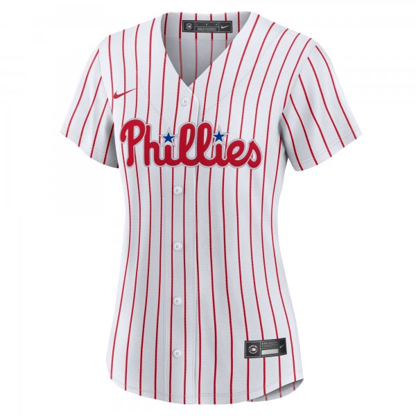 Women's Philadelphia Phillies Trea Turner Nike White Home Replica Player Jersey