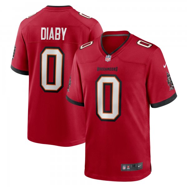 Men's Tampa Bay Buccaneers YaYa Diaby Nike  Red  Game Jersey