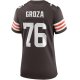 Women's Cleveland Browns Lou Groza Nike Brown Game Retired Player Jersey