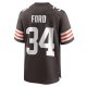 Men's Cleveland Browns Jerome Ford Nike Brown Game Player Jersey