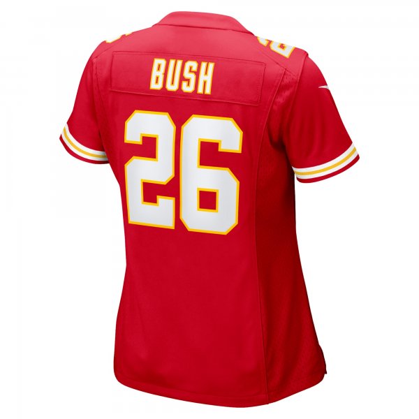 Women's Kansas City Chiefs Deon Bush Nike Red Game Player Jersey