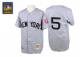 Mitchell And Ness 1939 New York Yankees #5 Joe DiMaggio Grey Stitched MLB Jersey