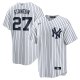 Men's New York Yankees Giancarlo Stanton Nike White Home Replica Player Name Jersey