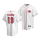 Men's Cincinnati Reds #19 Logan Tanner 2022 MLB Draft Jersey White Home