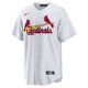 Men's St. Louis Cardinals Jordan Walker Nike White Home Official Replica Player Jersey