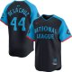 Men's National League #44 Elly De La Cruz Nike Navy 2024 MLB All-Star Game Cool Base Jersey