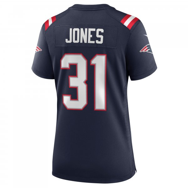 Women's New England Patriots Jonathan Jones Nike Navy Game Jersey