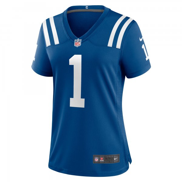 Women's Indianapolis Colts Josh Downs Nike  Royal Team Game Jersey