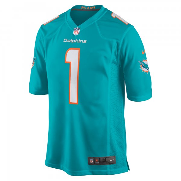 Men's Miami Dolphins Chop Robinson Nike Aqua 2024 NFL Draft First Round Pick Player Game Jersey