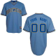 Milwaukee Brewers Light Blue Men's Customized MLB Jersey