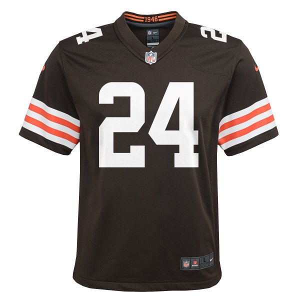 Youth Cleveland Browns Nick Chubb Nike Brown Game Jersey