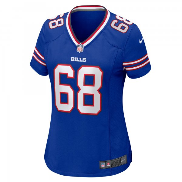 Women's Buffalo Bills Garrett McGhin Nike Royal Team Game Jersey