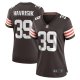 Women's Cleveland Browns Lucas Havrisik Nike  Brown Team Game Jersey