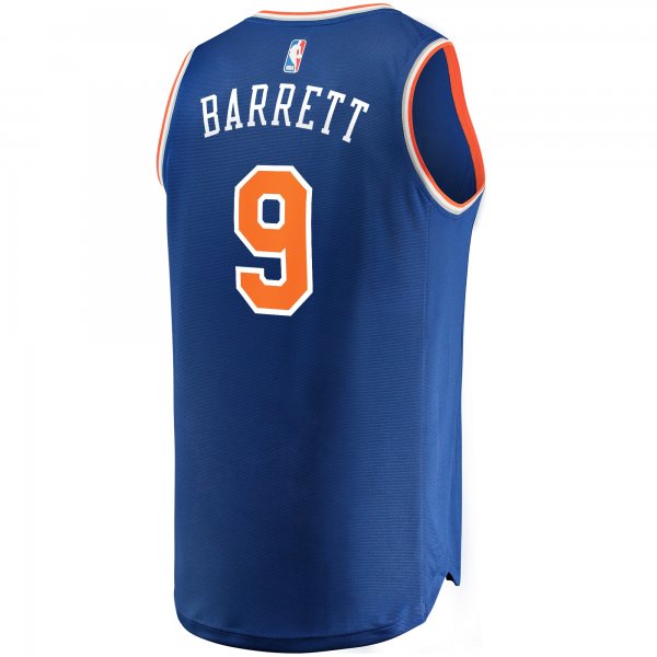 Men's New York Knicks RJ Barrett Fanatics Royal Fast Break Replica Jersey - Icon Edition