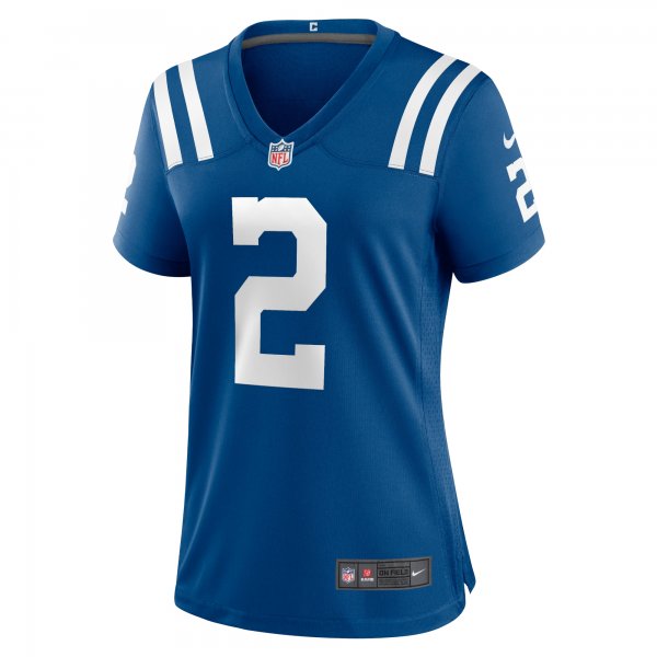 Women's Indianapolis Colts Carson Wentz Nike Royal Game Jersey