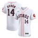 Men's Houston Astros Mauricio Dubon Nike White Home Elite Player Jersey