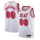 Unisex Miami Heat Nike White 2022/23 Custom Swingman Jersey - Classic Edition