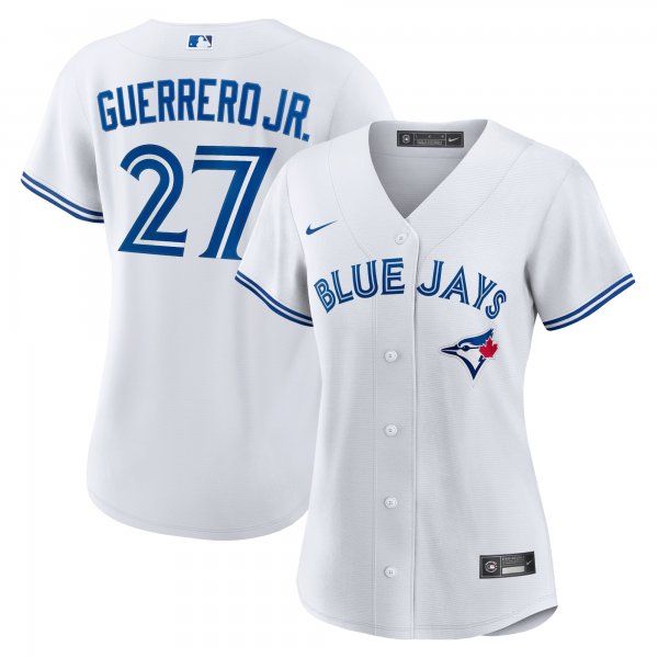 Women's Toronto Blue Jays Vladimir Guerrero Jr. Nike White Home Replica Player Jersey