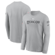 Men's Nike Gray Denver Broncos 2024 Salute To Service Long Sleeve T-Shirt