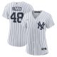 Women's New York Yankees Anthony Rizzo Nike White Home Official Replica Player Jersey