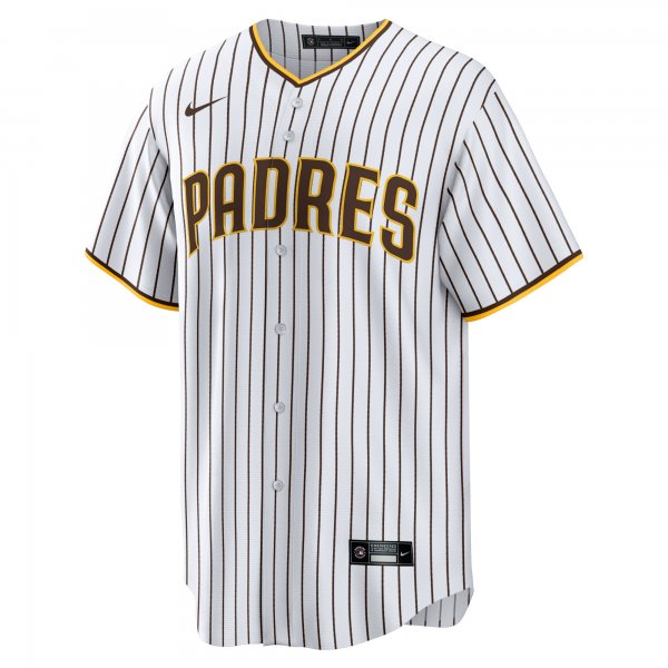 Men's San Diego Padres Jackson Merrill Nike White Home Replica Jersey