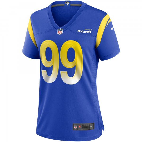 Women's Los Angeles Rams Aaron Donald Nike Royal Player Jersey