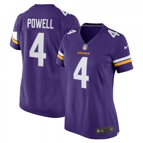 Women's Minnesota Vikings Brandon Powell Nike  Purple  Game Jersey