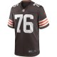 Men's Cleveland Browns Lou Groza Nike Brown Game Retired Player Jersey