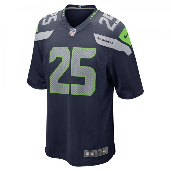 Men's Seattle Seahawks Richard Sherman Nike College Navy Retired Game Jersey