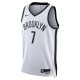 Unisex Brooklyn Nets Kevin Durant Nike White Swingman Jersey - Association Edition