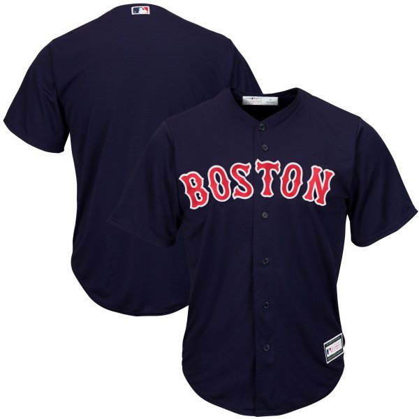 Men's Boston Red Sox Navy Big & Tall Replica Team Jersey