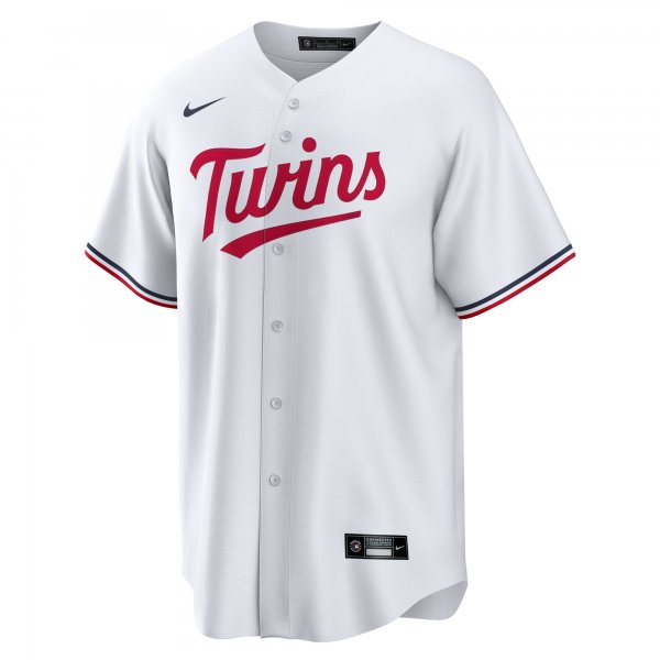 Men's Minnesota Twins Royce Lewis Nike White Replica Player Jersey