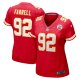 Women's Kansas City Chiefs Neil Farrell Jr. Nike  Red Team Game Jersey