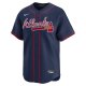 Men's Atlanta Braves Matt Olson Nike Navy Alternate Limited Player Jersey