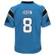 Youth Carolina Panthers Jaycee Horn Nike Blue Game Jersey