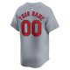 Men's St. Louis Cardinals  Nike Gray Away Limited Custom Jersey