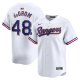 Men's Texas Rangers #48 Jacob deGrom Nike White 2024 Gold Collection Limited Player Jersey