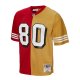 Men's San Francisco 49ers Jerry Rice Mitchell & Ness Scarlet/Gold 1994 Split Legacy Replica Jersey