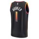 Men's Phoenix Suns Devin Booker Fanatics Black Fast Break Replica Player Jersey - Statement Edition