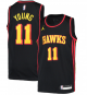 Men's Atlanta Hawks #11 Trae Young 2020-21 Black NBA Dri-FIT Statement Swingman Jersey