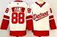 Men's #88 Patrick Kane White Detroit Red Wings 2025 Stadium Series Premium Player Jersey